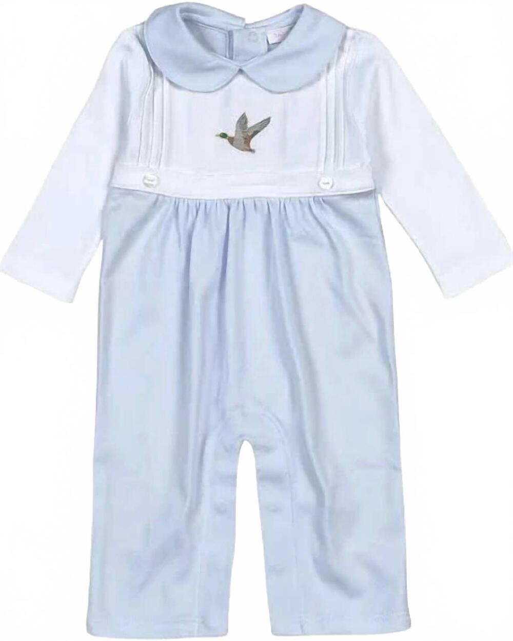 NEW BABY LOREN kid's mallard romper in boys